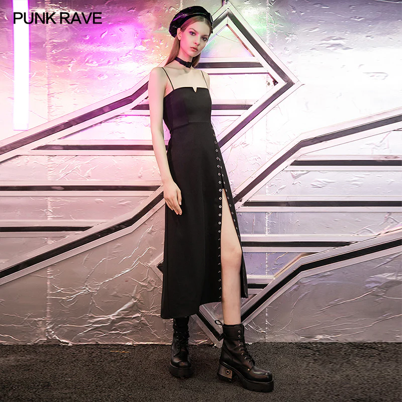 Sexy small V-neck braces dress - Image 2