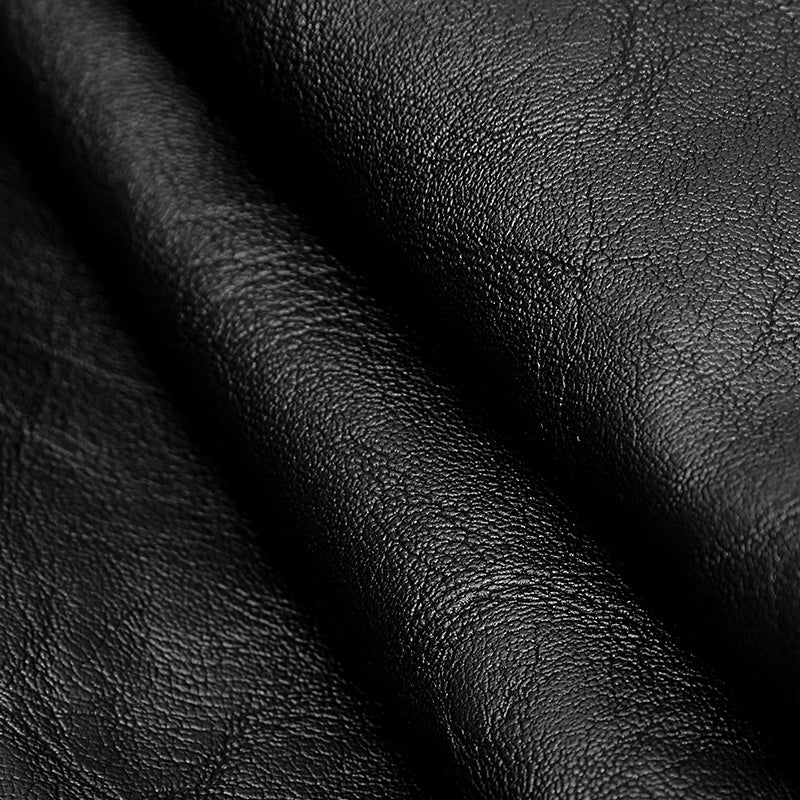Simple All-match Trousers Elastic Leather Punk Pants - Image 5