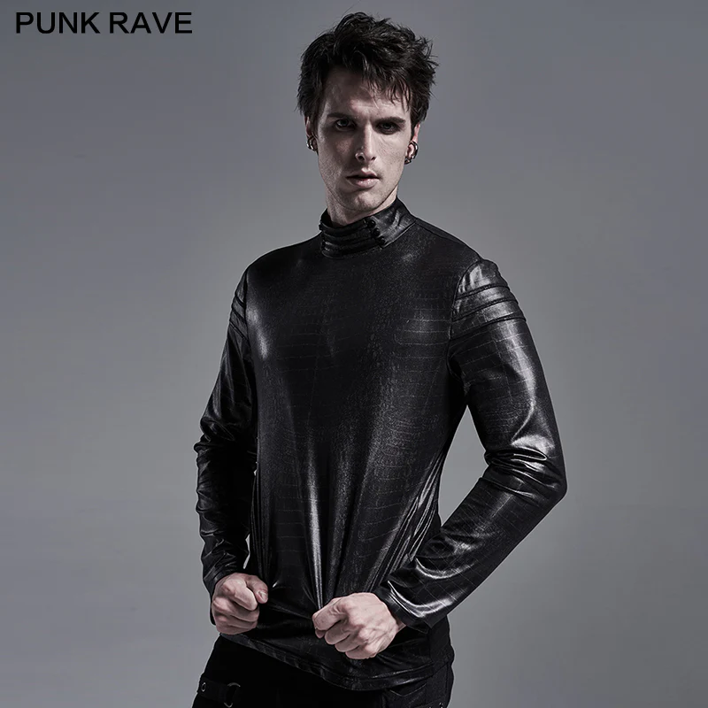 Simple everyday Gothic long sleeve T-shirt - Image 6