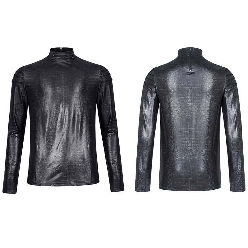 Simple everyday Gothic long sleeve T-shirt - Image 9