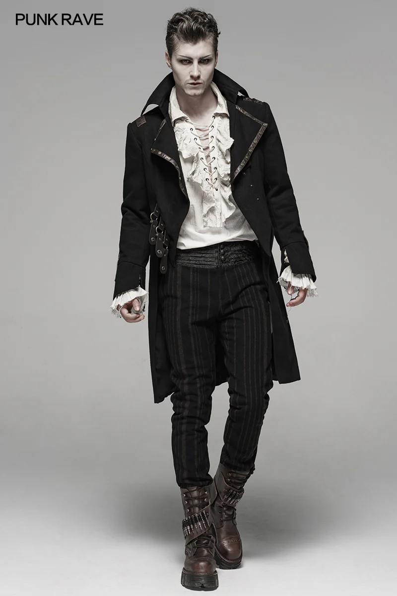 Steam Punk Long Coat - Image 6