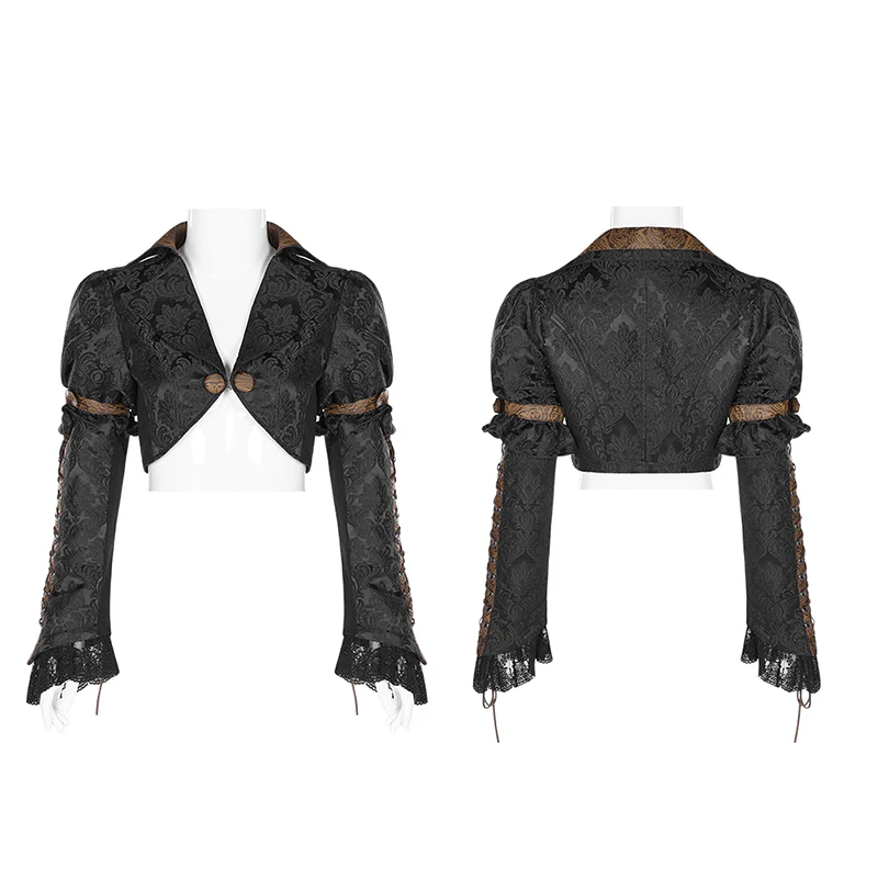 Steampunk desperate crisis short coat - Image 4