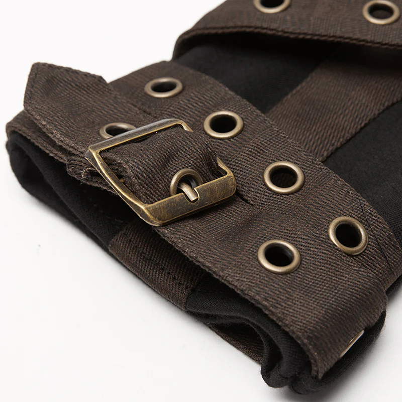 Steampunk knit gloves - Image 5