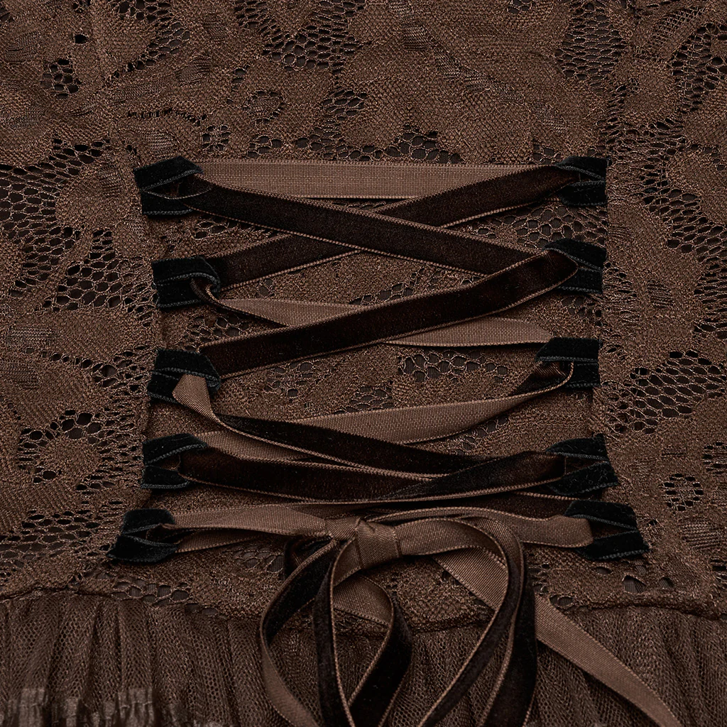Steampunk lace dress - Image 10