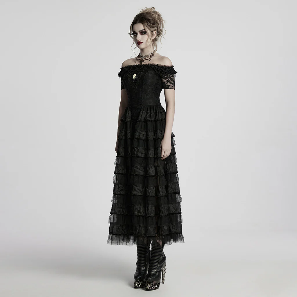 Steampunk lace dress - Image 13