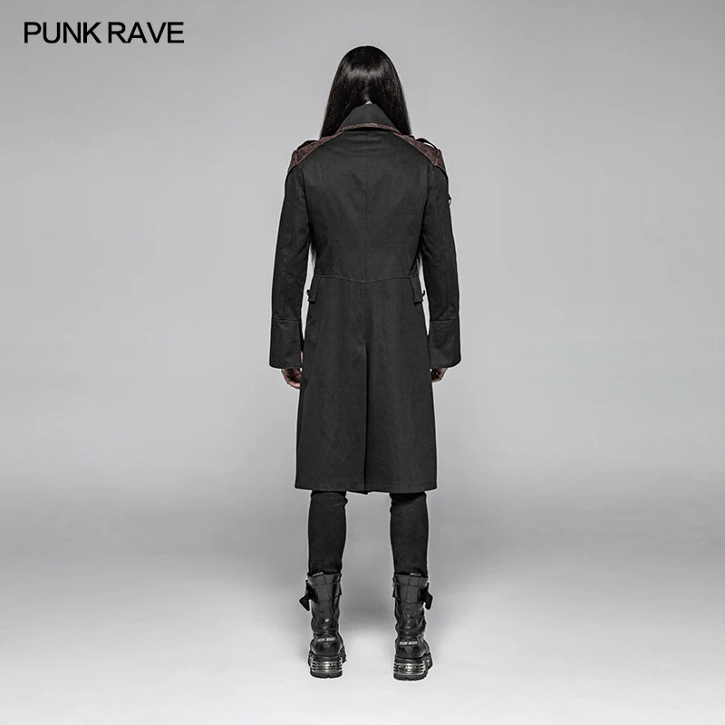 Steampunk Mens Mid-length Coat - Image 3