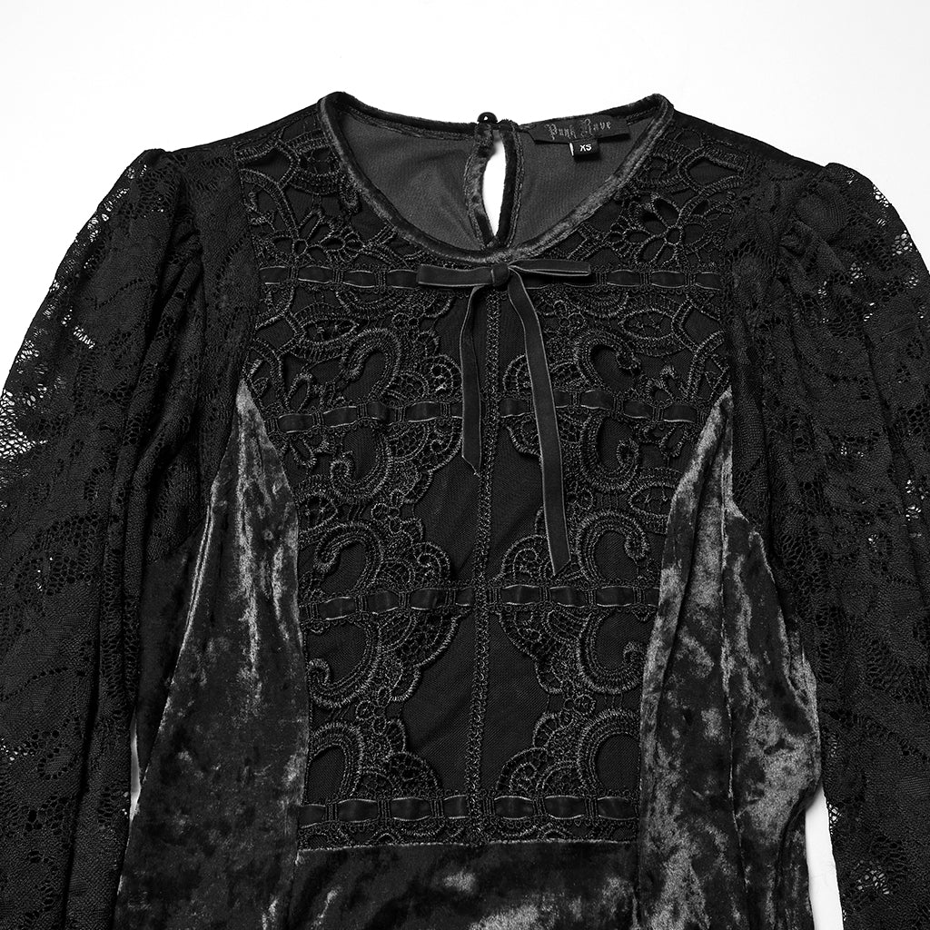 Sweet Lace Goth Dress - Image 6