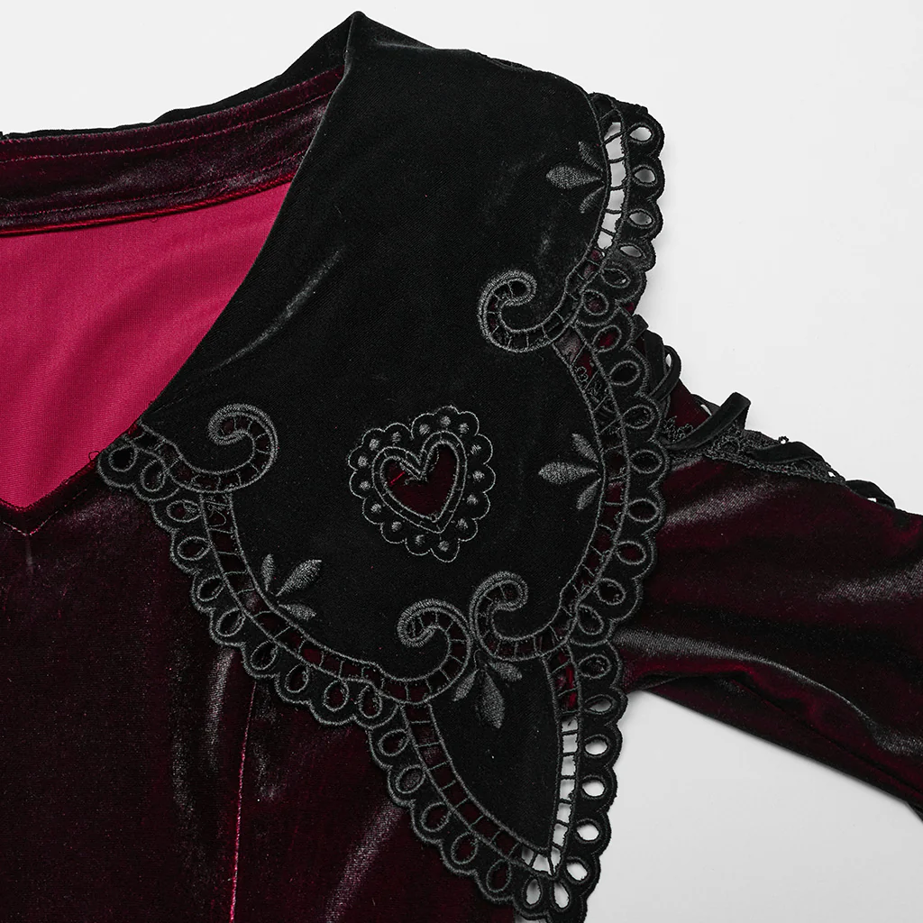 Sweet Heart Gothic Dress - Image 15