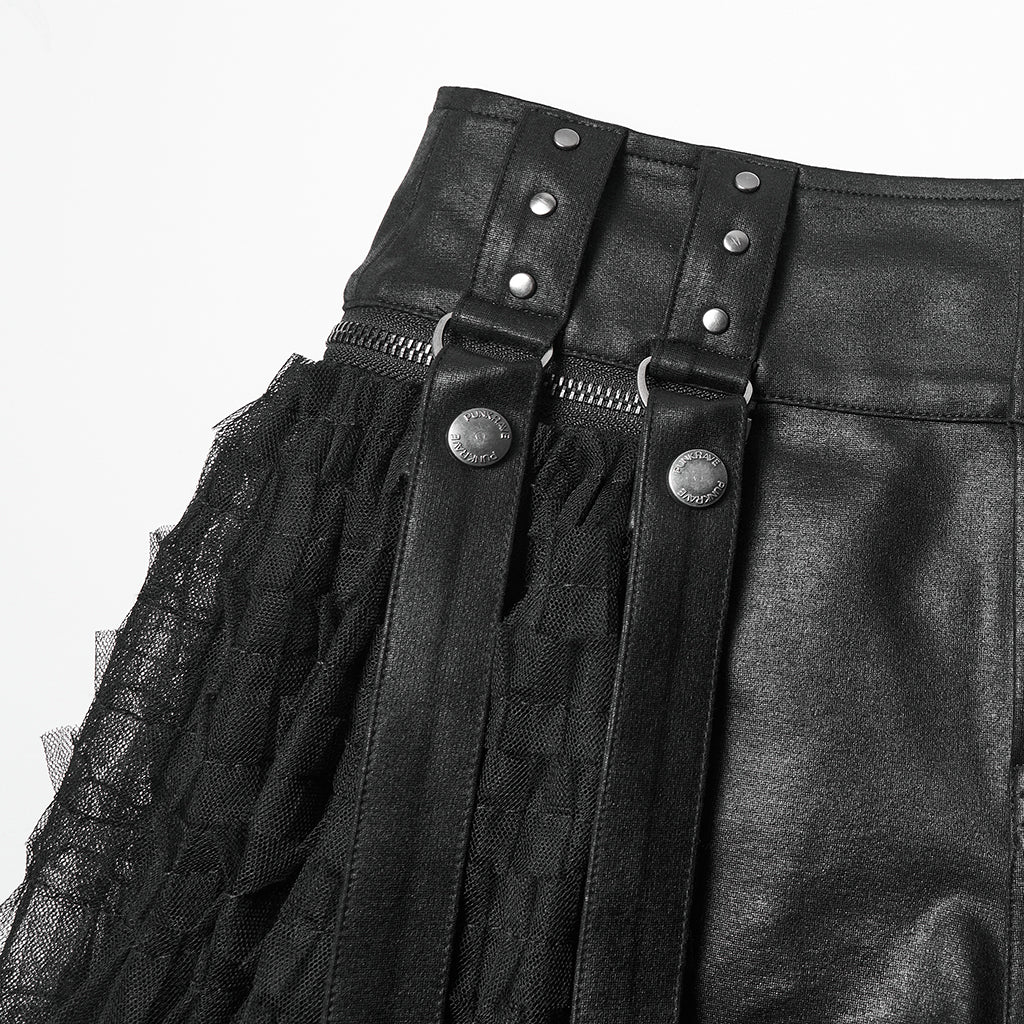 Sweet Detachable Punk Culottes - Image 12