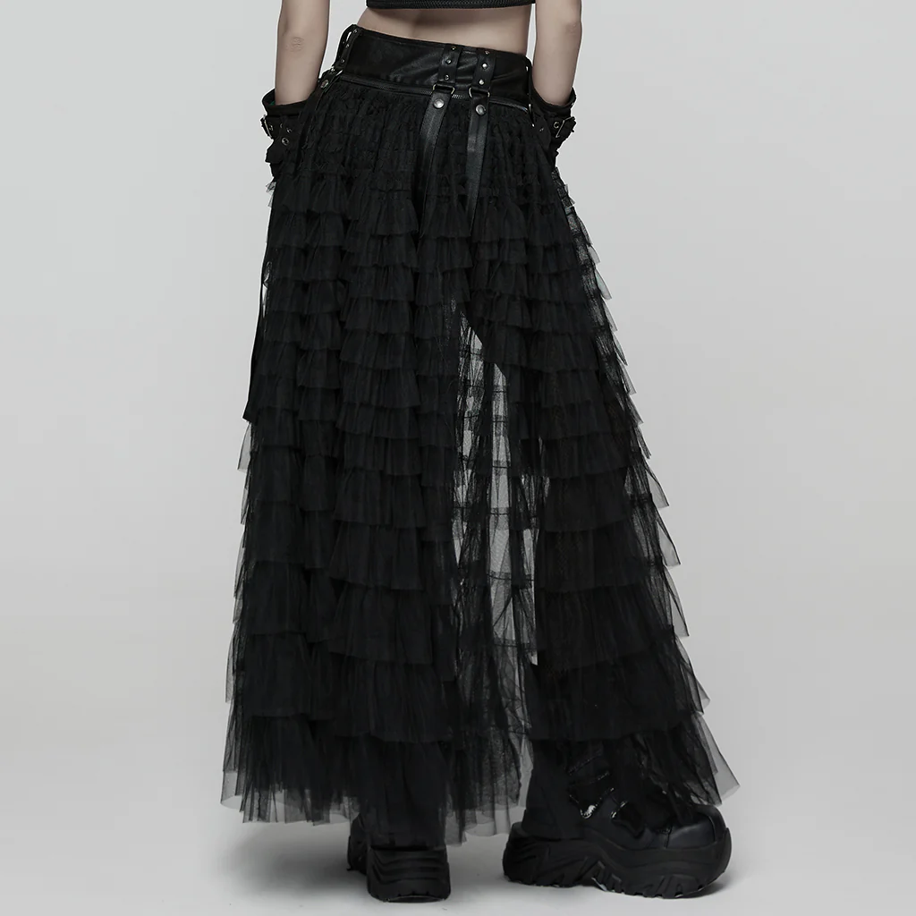 Sweet Detachable Punk Culottes - Image 7
