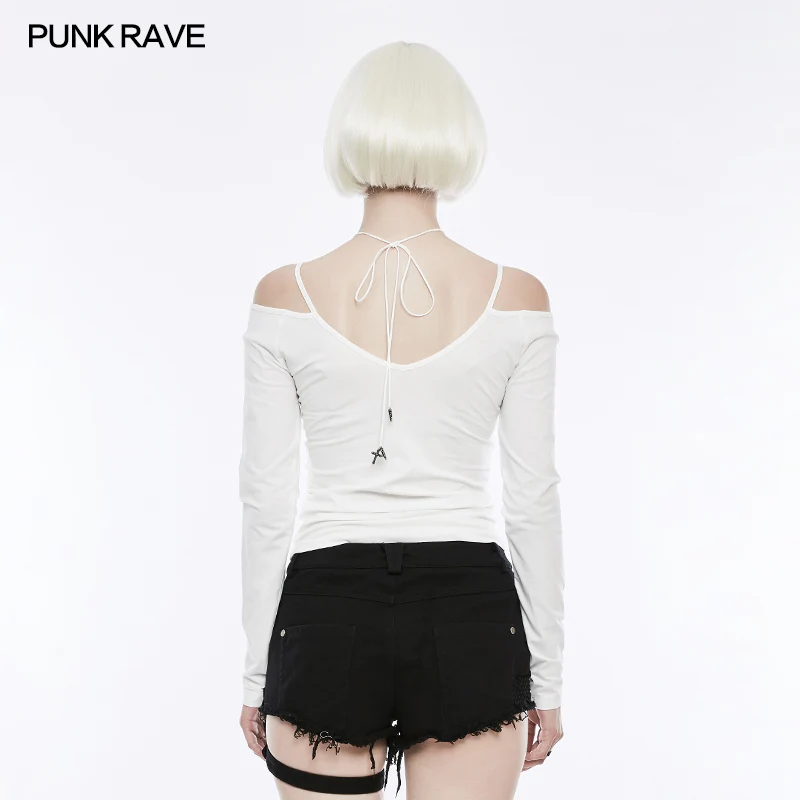T Tie The Rope Strapless Long Sleeve Bottoming Shirts - Image 9