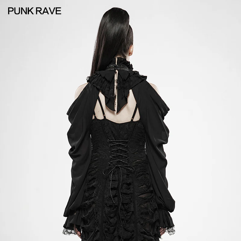 The Queen's Gift Gorgeous Off Shoulder Shawl - Image 3