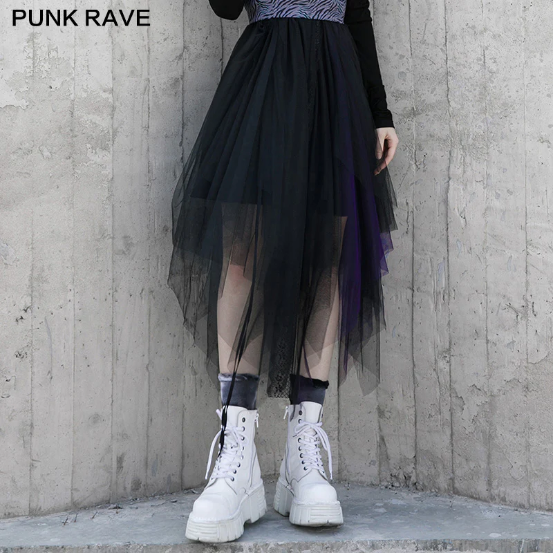 Three-dimensionalcutting mesh skirt