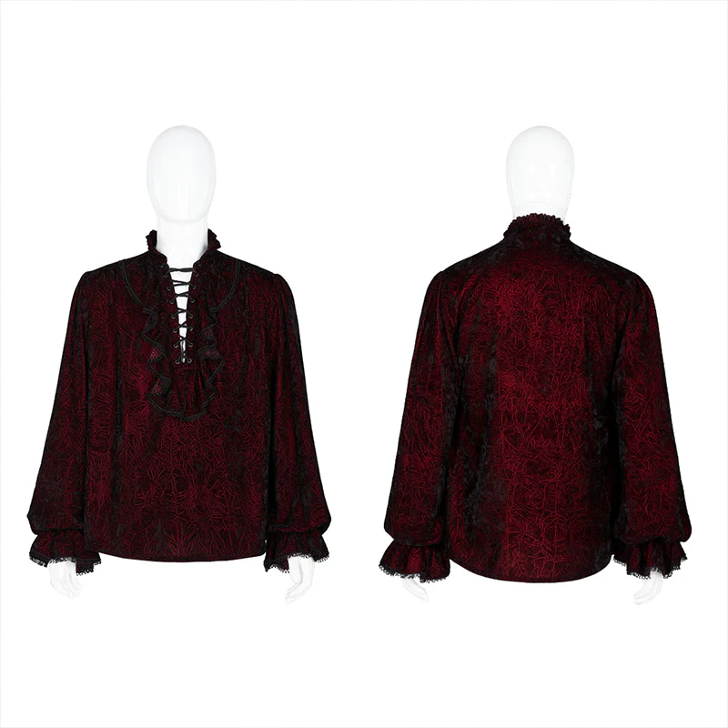 Velvet gothic shirt - Image 10