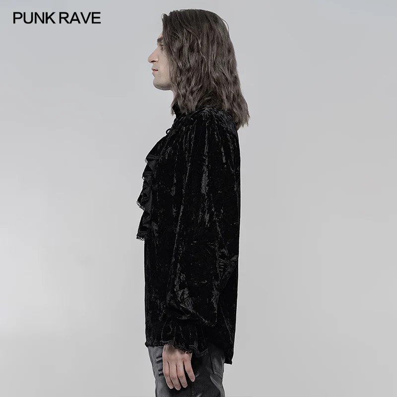 Velvet gothic shirt - Image 2