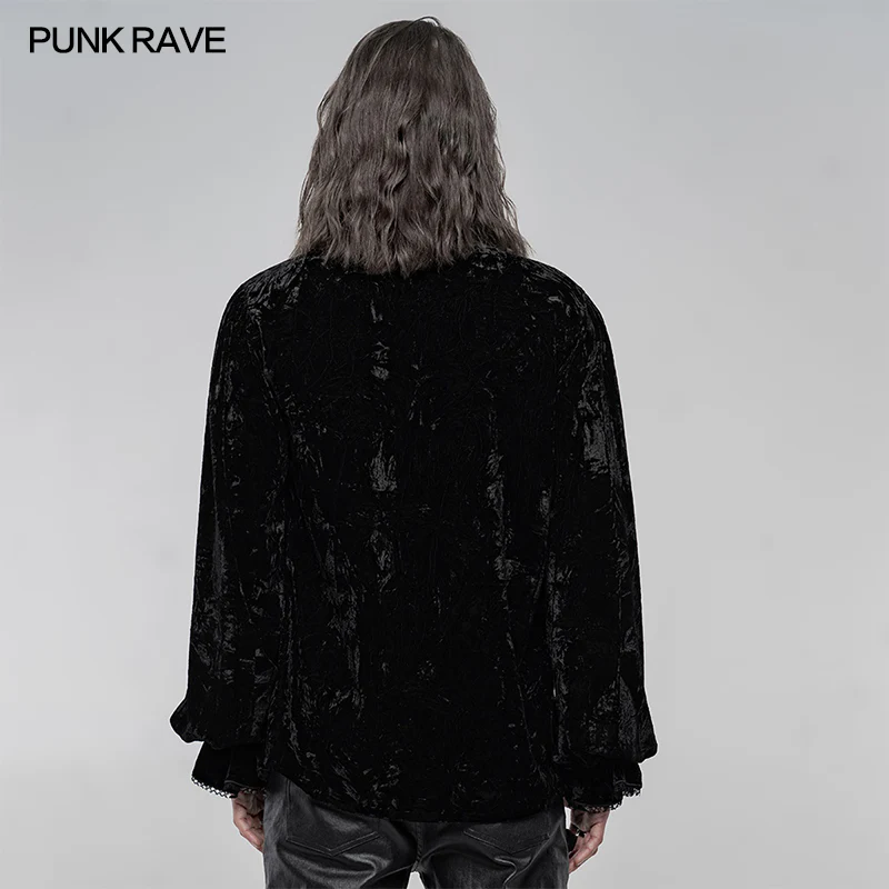 Velvet gothic shirt - Image 3