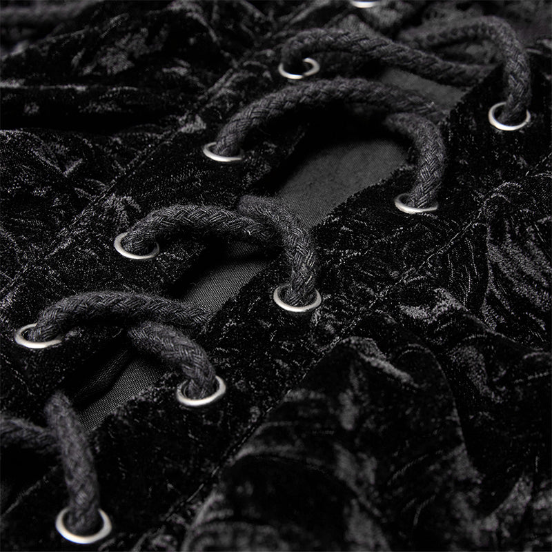 Velvet gothic shirt - Image 5