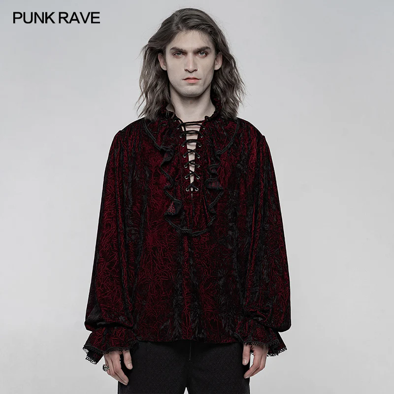 Velvet gothic shirt - Image 6