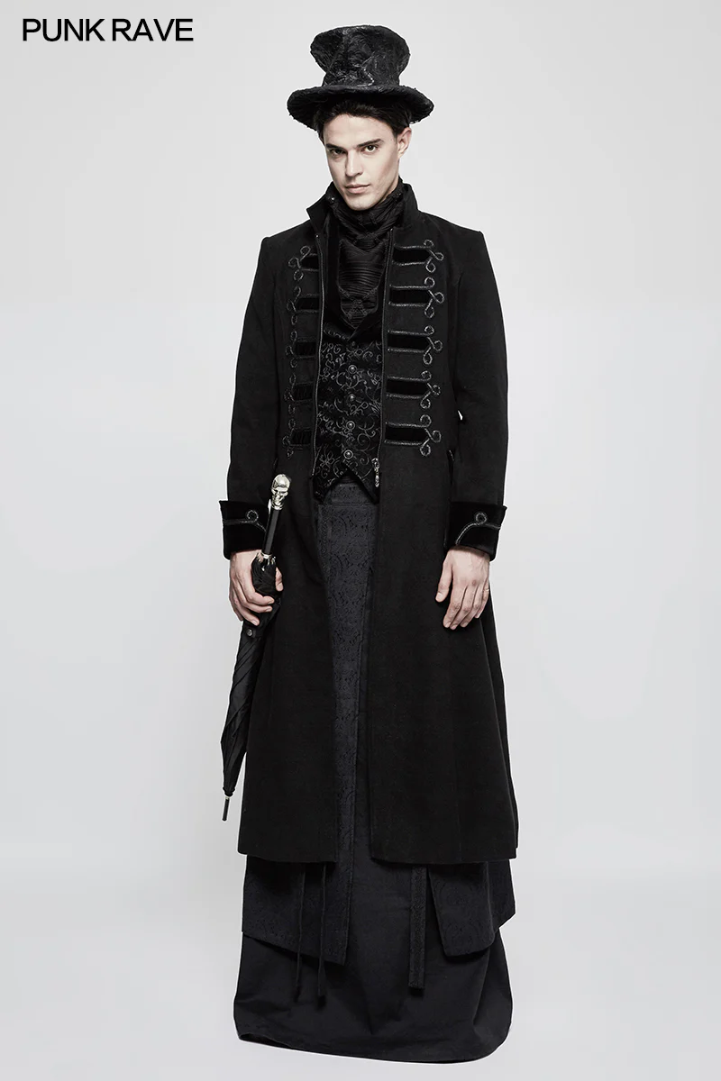 Vintage Jacquard Wool Punk Vest Joker Slim-fitting Waistcoat - Image 11
