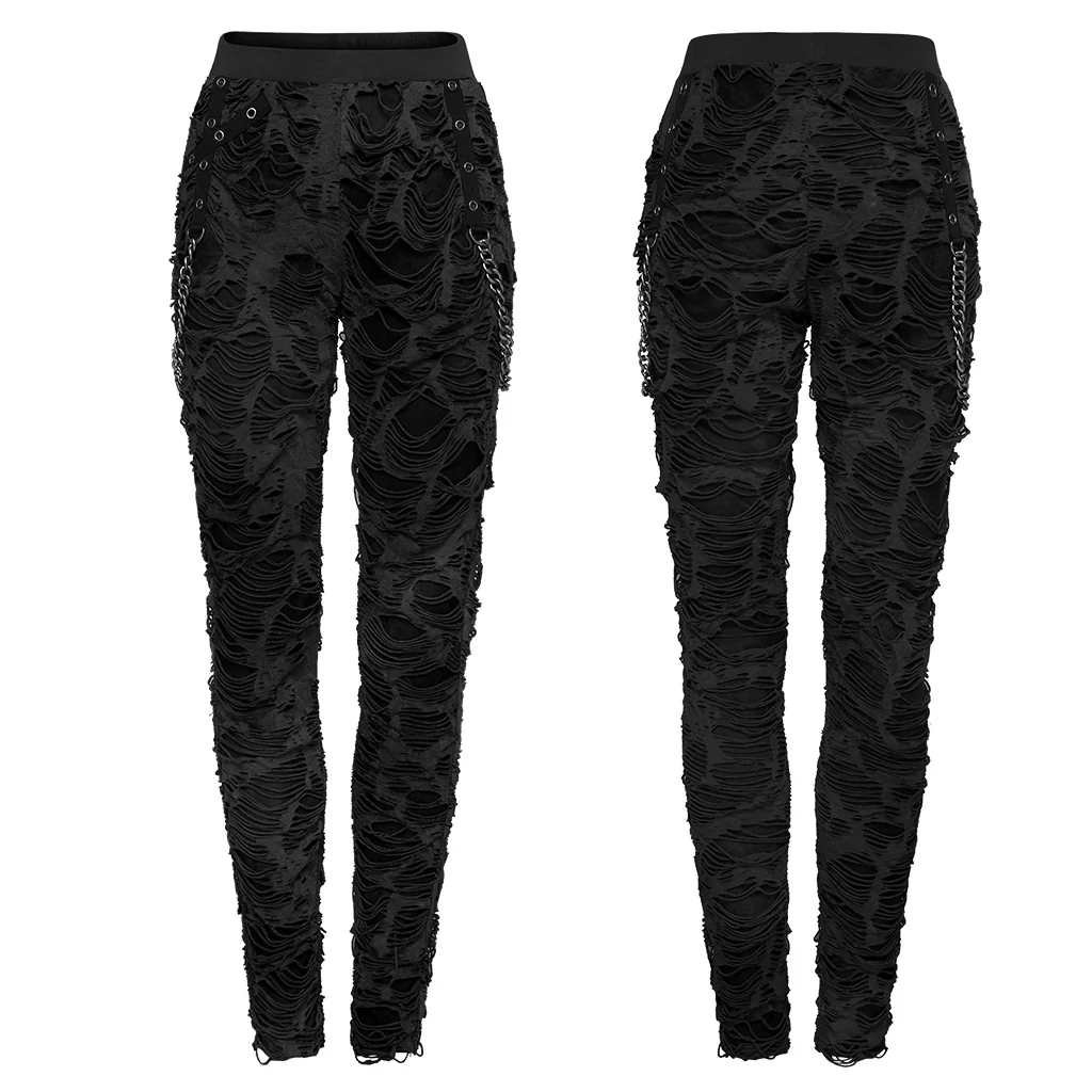 Wasteland tie-dyed  punk trousers - Image 13