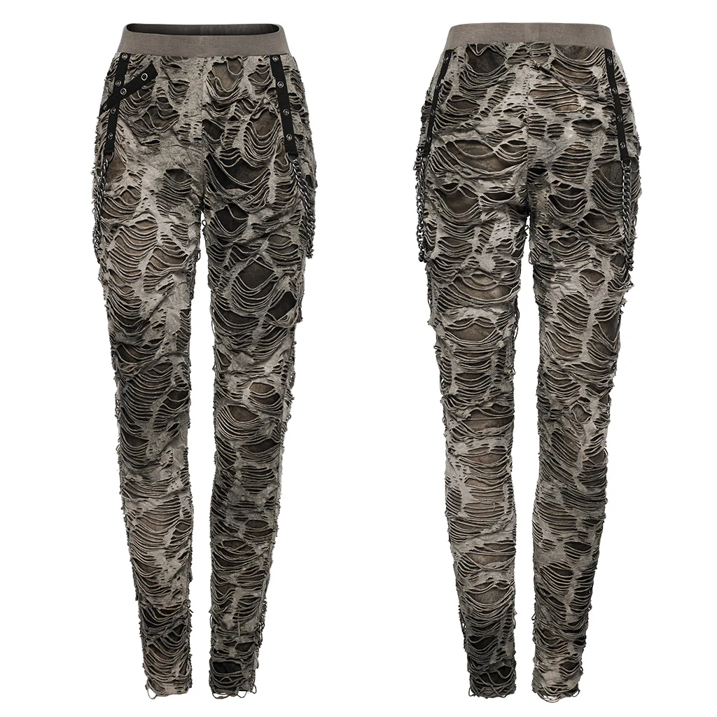 Wasteland tie-dyed  punk trousers - Image 6