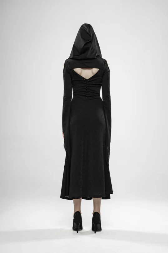 Wild Witch Gothic Dress with Hat - Image 3