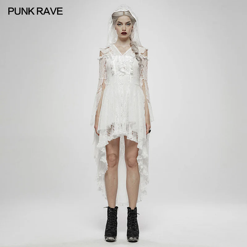 Wilderness Witch Lace Irregular Dress