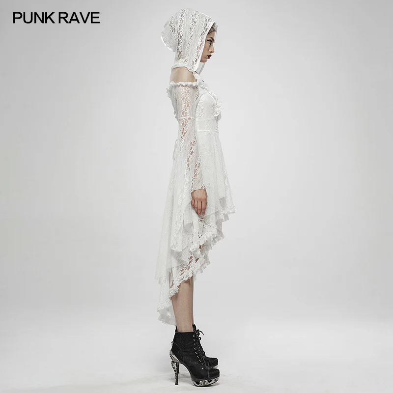 Wilderness Witch Lace Irregular Dress - Image 9